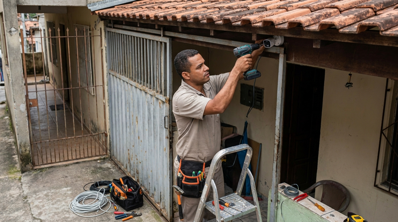 Instalação de Câmeras de Segurança perto de mim em Porto Alegre‑RS